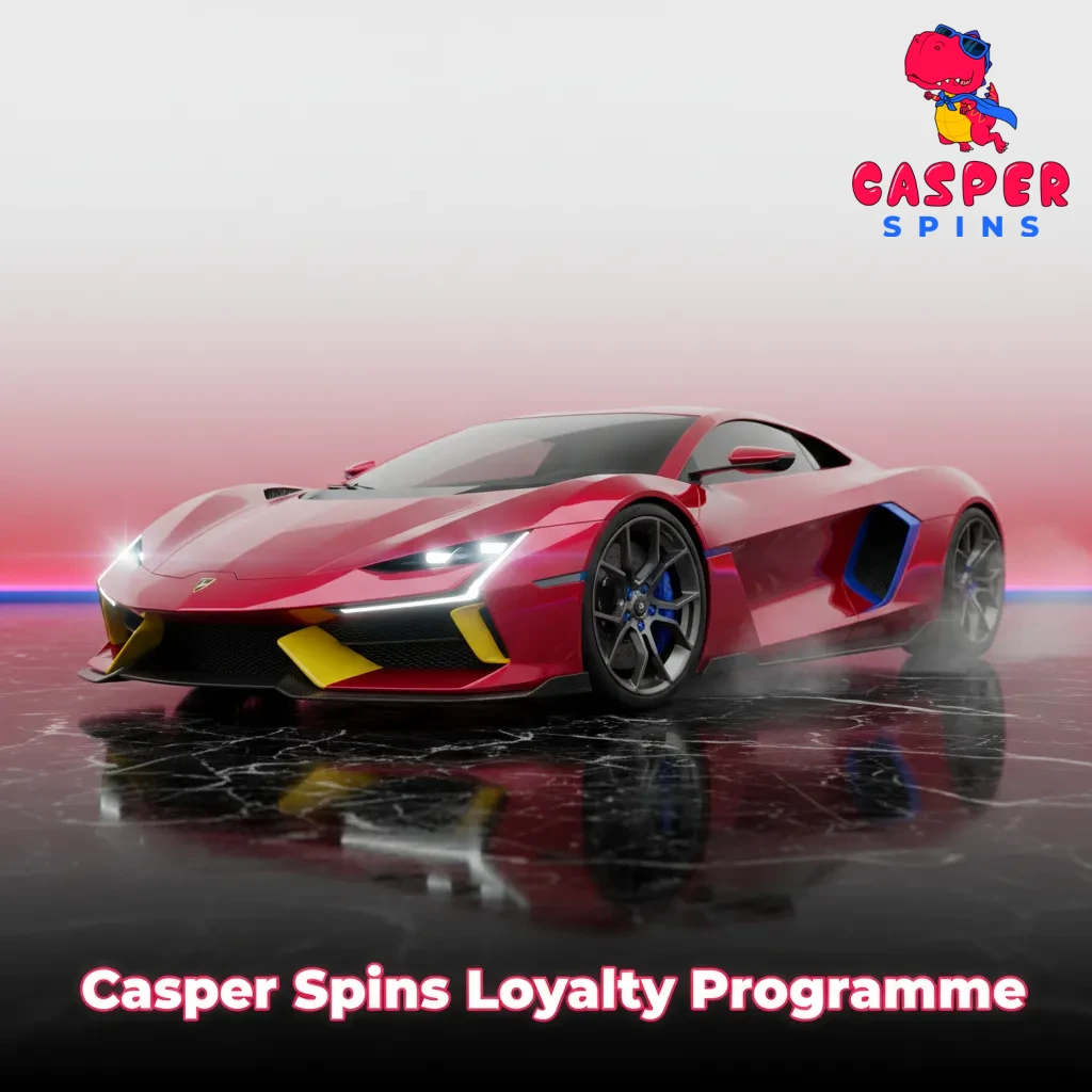 Casper Spins Loyalty Programme: earn points on casino and sports, Bronze–VIP tiers, redeem for bonuses and offers.