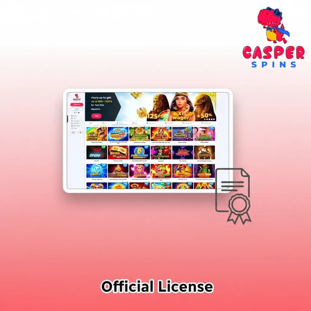 Official UKGC licence badge for UK gambling, showing licence number and issuance date