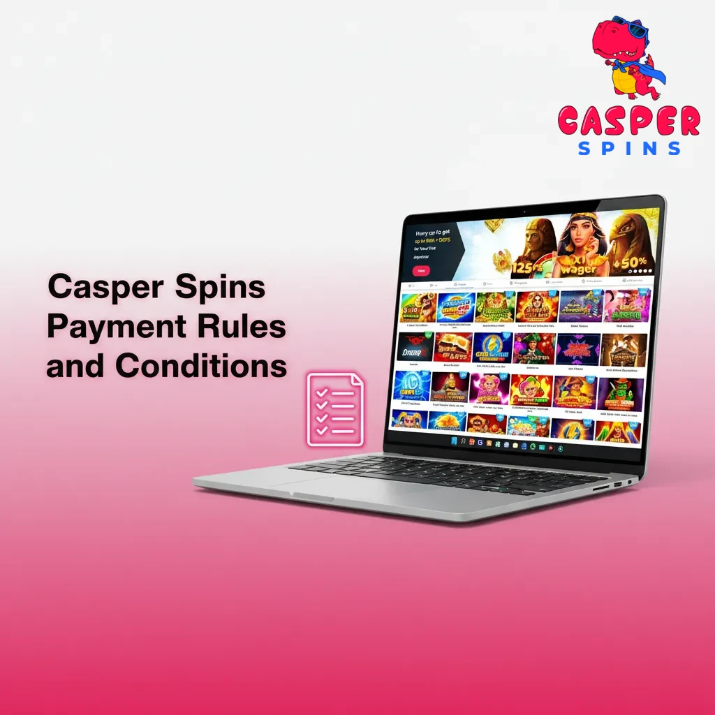 Casper Spins payment rules: UK methods only, no crypto/credit, name match, checks, withdraw to source, bonus wagering.