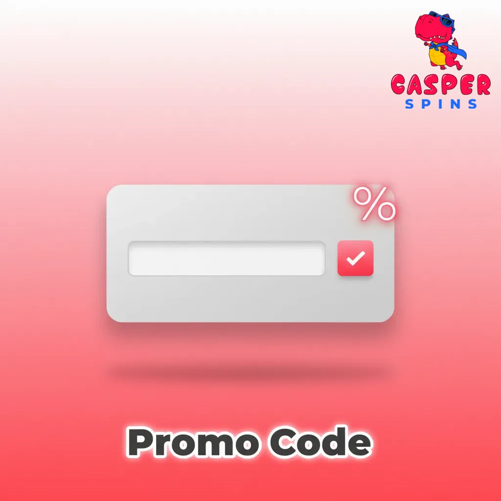 Promo codes: CASPER50 50% + 125 spins; SPORT20 50% free bet up to £50; RELOAD25 25% up to £100. Steps to apply shown.