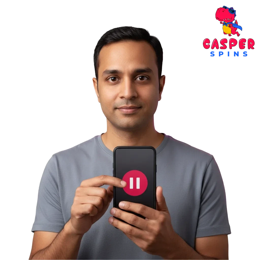 Responsible gaming at Casper Spins: UK tools to set limits, take time-outs, track spend, and get support.