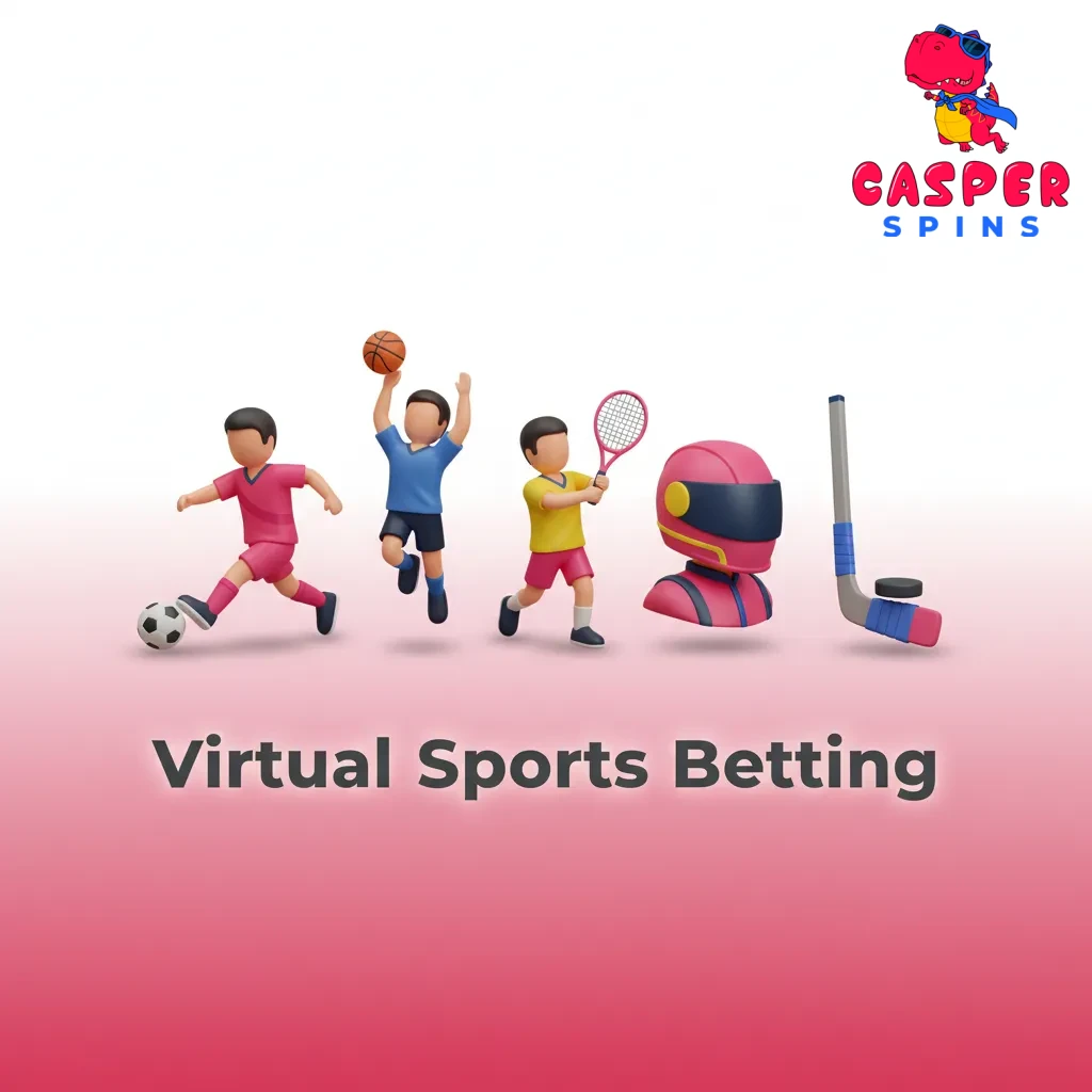 Virtual sports betting with 24/7 RNG events every few minutes: football, horse racing, greyhounds, and tennis.