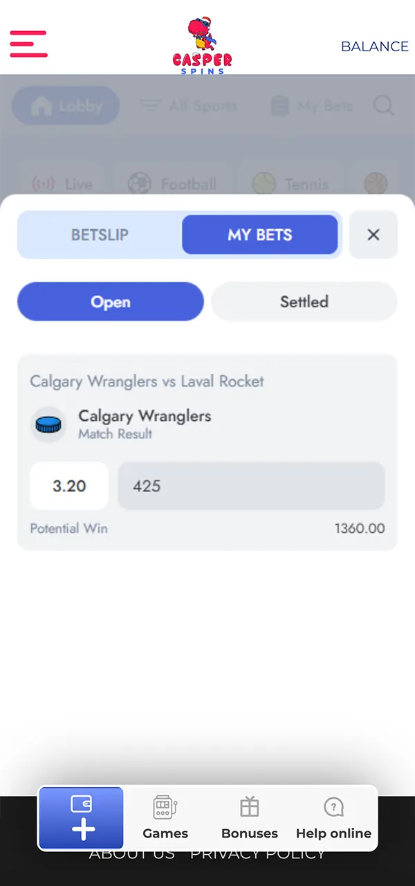 See how to track your first bet at Casper Spins and play with confidence.