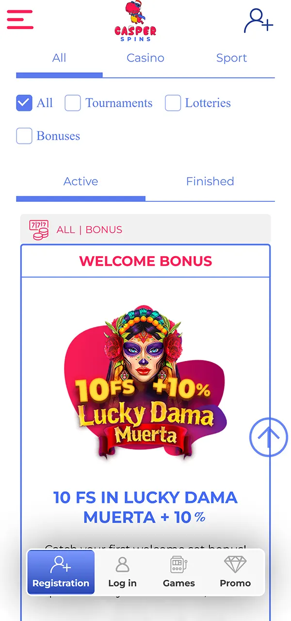 Discover promotions and bonuses at Casper Spins.