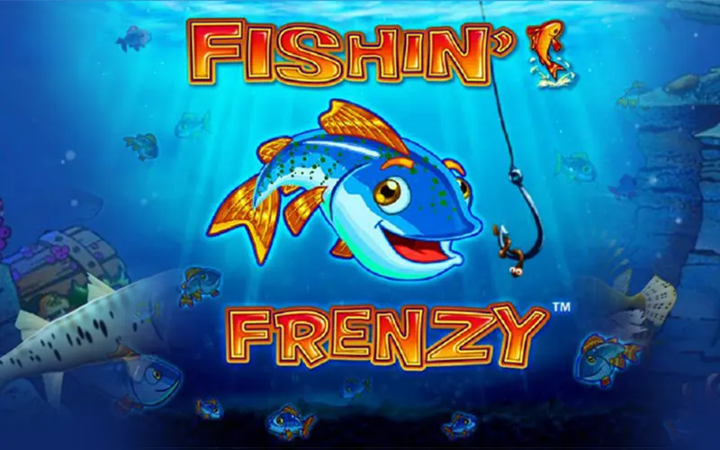 Play the Fishin' Frenzy slot game at Casper Spins Casino.