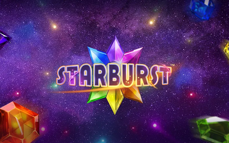 Open the classic Starburst slot and win at Casper Spins.
