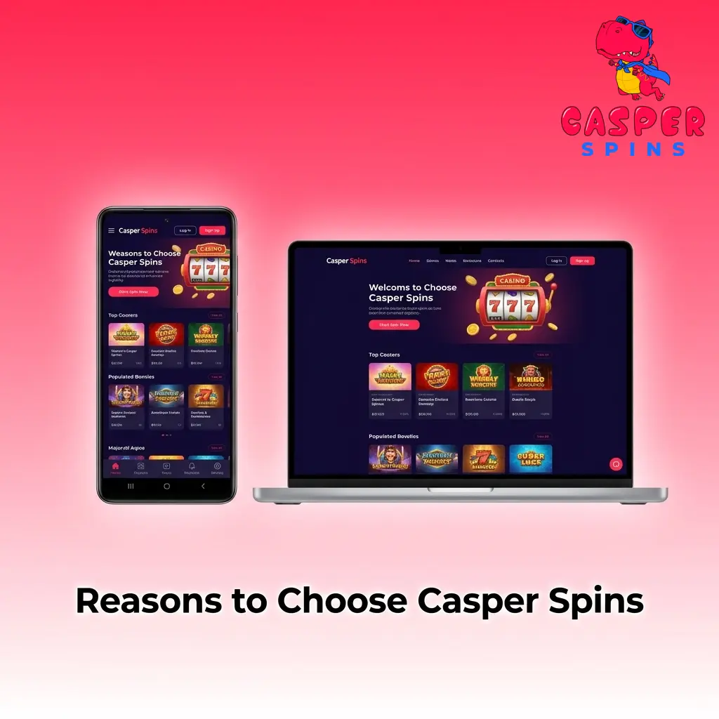 Casper Spins UKGC-licensed platform with 5,000+ casino games, sportsbook, crypto payments, and mobile access